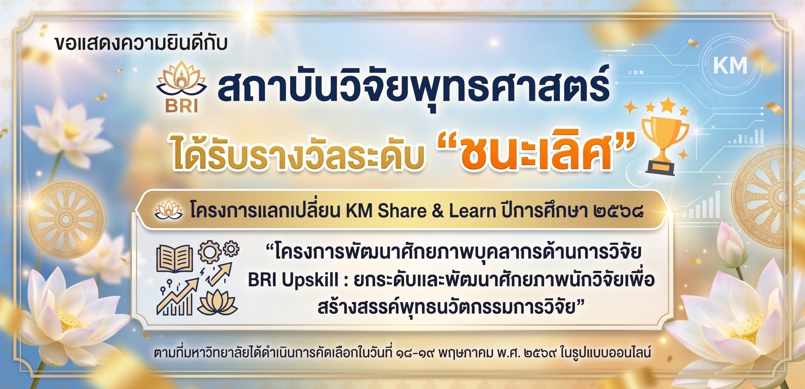 ส่งเสริมกิจกรรมและงานวิจัย